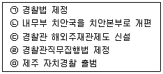 경찰공무원(순경) 경찰학개론 2013년 2회 2번 문제 그림