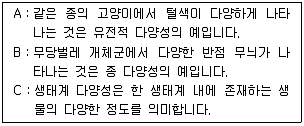 경찰공무원(순경) 과학 2016년 2회 15번 문제 그림