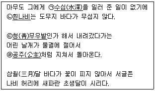경찰공무원(순경) 국어 2019년 2회 16번 문제 그림