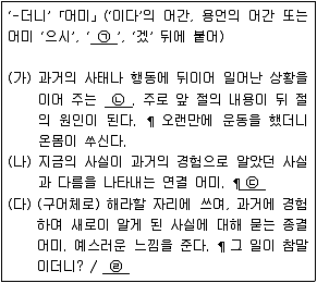경찰공무원(순경) 국어 2020년 2회 2번 문제 그림