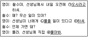 경찰공무원(순경) 국어 2020년 2회 8번 문제 그림