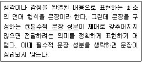 경찰공무원(순경) 국어 2020년 2회 9번 문제 그림