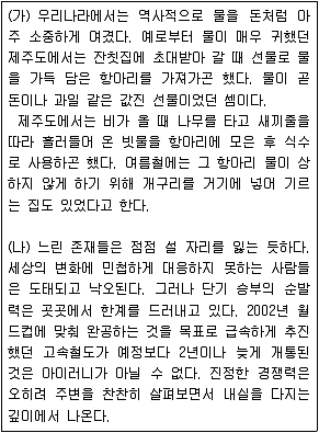경찰공무원(순경) 국어 2021년 1회 19번 문제 그림
