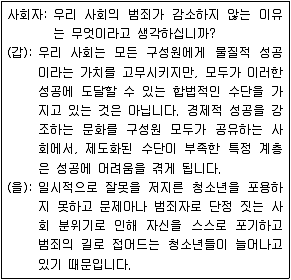 경찰공무원(순경) 사회 2021년 1회 18번 문제 그림