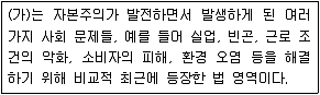 경찰공무원(순경) 사회 2021년 1회 7번 문제 그림