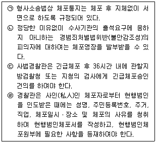 경찰공무원(순경) 수사 2011년 1회 4번 문제 그림