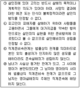 경찰공무원(순경) 형법 2018년 3회 11번 문제 그림