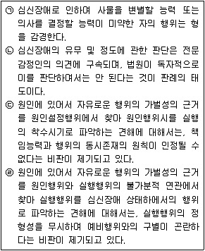 경찰공무원(순경) 형법 2021년 1회 4번 문제 그림