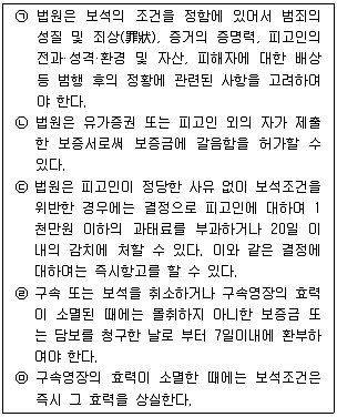 경찰공무원(순경) 형사소송법 2013년 1회 7번 문제 그림