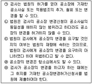 경찰공무원(순경) 형사소송법 2015년 2회 12번 문제 그림