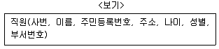 계리직 공무원 컴퓨터 일반 2016년 1회 8번 문제 그림