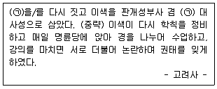 계리직 공무원 2014년 1회 15번 문제 그림