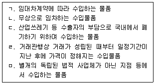 관세사 2013년 1회 29번 문제 그림