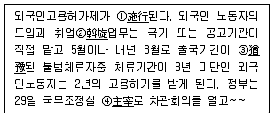 9급 국가직 공무원 2006년 1회 18번 문제 그림