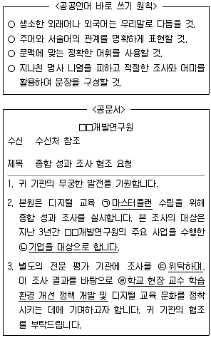 9급 국가직 공무원 2025년 1회 1번 문제 그림