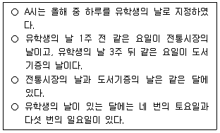 PSAT 2024년 1회 35번 문제 그림