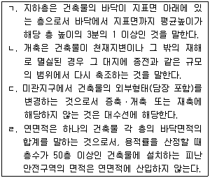 공인중개사 2차 2012년 1회 118번 문제 그림