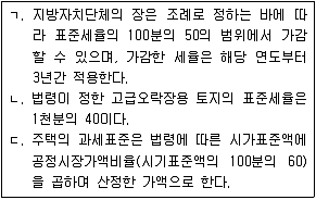 공인중개사 2차 2020년 1회 105번 문제 그림