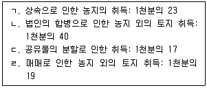 공인중개사 2차 2024년 1회 111번 문제 그림