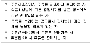 관세사 내국소비세법 2015년 1회 36번 문제 그림