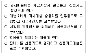 관세사 내국소비세법 2020년 1회 23번 문제 그림