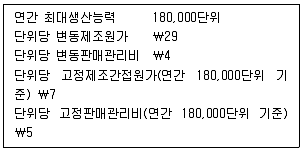 관세사 회계학 2015년 1회 40번 문제 그림