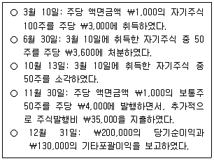 관세사 회계학 2018년 1회 24번 문제 그림
