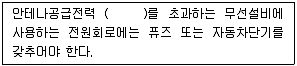 무선설비기능사 2021년 1회 41번 문제 그림