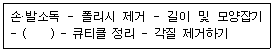 미용사(네일) 2016년 2회 55번 문제 그림