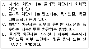 미용사(피부) 2011년 2회 41번 문제 그림