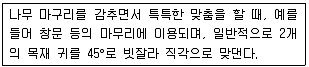 실내건축기능사 2015년 4회 50번 문제 그림