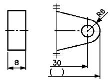 연삭기능사 2003년 2회 60번 문제 그림