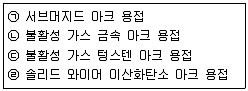 특수용접기능사 2015년 1회 4번 문제 그림