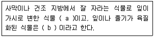 화훼장식기능사 2013년 3회 14번 문제 그림