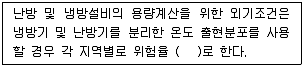건축설비기사 2019년 1회 85번 문제 그림