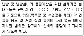 건축설비기사 2019년 3회 95번 문제 그림