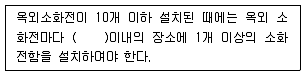 건축설비기사 2021년 2회 74번 문제 그림