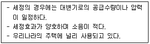 건축설비기사 2021년 3회 39번 문제 그림