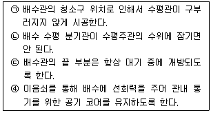 공조냉동기계기사 2018년 1회 96번 문제 그림