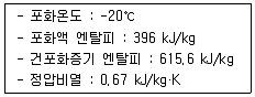 공조냉동기계기사 2019년 2회 23번 문제 그림