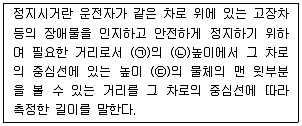 교통기사 2020년 3회 40번 문제 그림