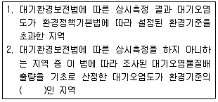 대기환경기사 2017년 1회 86번 문제 그림