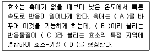 바이오화학제품제조기사 2022년 1회 65번 문제 그림