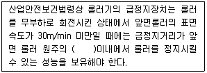산업안전기사 2021년 3회 59번 문제 그림