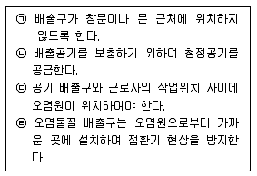 산업위생관리기사 2017년 1회 52번 문제 그림