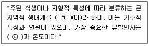 생물분류기사(동물) 2017년 2회 21번 문제 그림