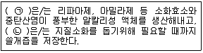 생물분류기사(동물) 2020년 1회 50번 문제 그림