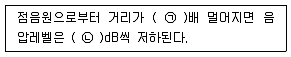 소음진동기사 2016년 2회 17번 문제 그림