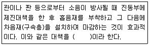 소음진동기사 2018년 1회 36번 문제 그림