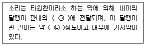 소음진동기사 2018년 2회 18번 문제 그림
